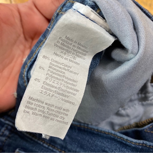 Madewell 10” High Rise Skinny Jeans in Hayes Wash Size 29 - Picture 9 of 10